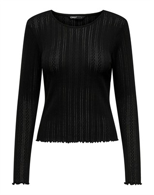 Carlotta Langarm-Top